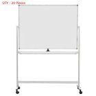 20X Brand New 900X1200mm Double Sided Magnetic Whiteboard With Aluminum Stand