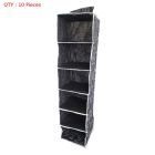 10X Brand New 5 Layer Section Hanging Shoes Clothes Towel White Closet Organiser