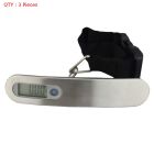 3X New Digital Portable Handy Stainless Steel Luggage Weighing Scale