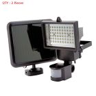 2X Brand New Solar Powered Bright Automatic Sensor Motion Led Outdoor Spotlight
