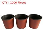 1000 Plastic Thermoformed Nursery Garden Plants Double Colour Pot 110X100mm