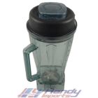 New Jug W/ Lid For 2L Dual Commercial Bar Drink Blender Grinder Ice Crusher