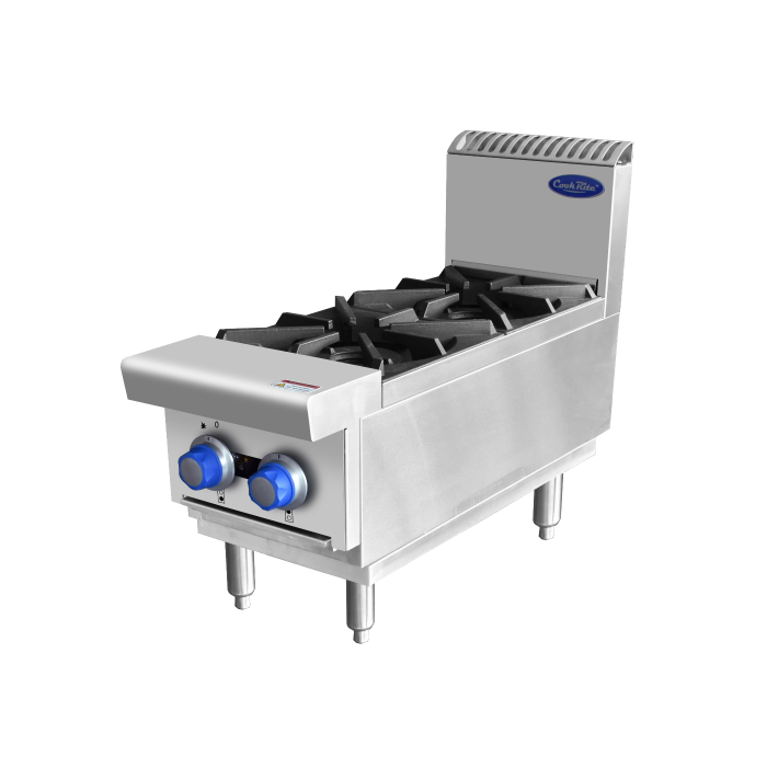 COOKRITE OPEN 2 BURNER COOK TOPS NG AT80G2B-C NG 