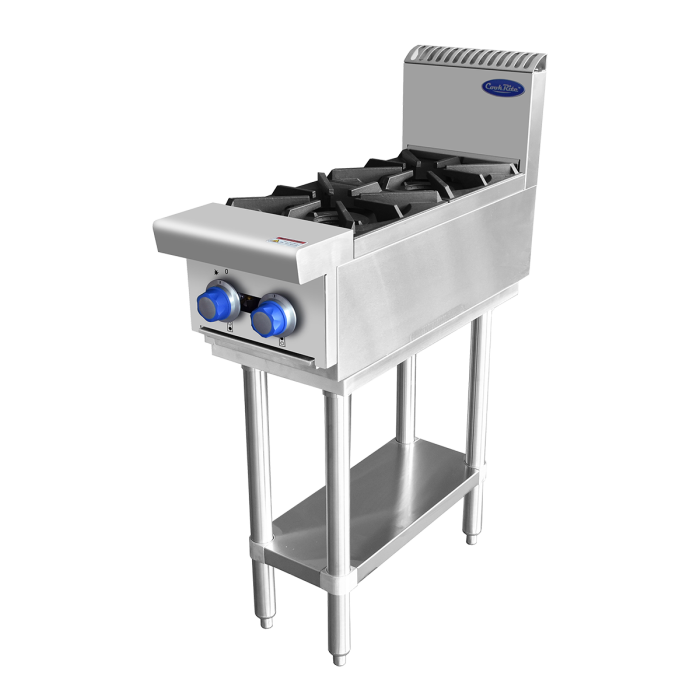 COOKRITE 2 Burner Cook Top NG AT80G2B-F NG 
