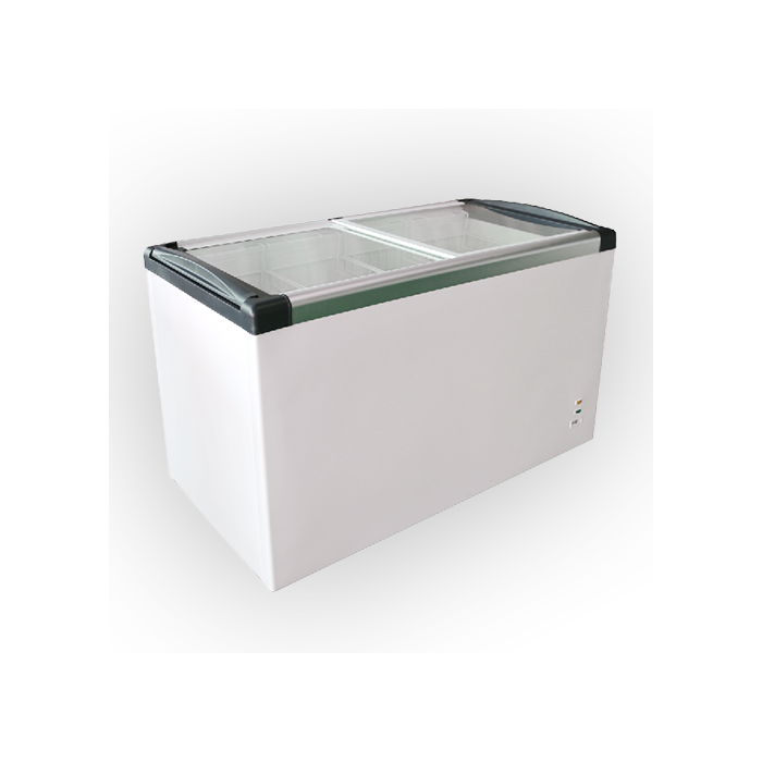 ATOSA Glass Top Chest Freezer 420P SD-420P