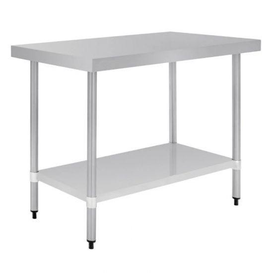 COMMERCIAL 600X1200 STAINLESS STEEL TABLE FOOD GRADE WORK BENCH 1200-6-WB HY