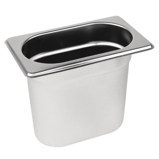 S/Steel Container Gn 1/9 Gastronorm Tray Food Grade 150mm Deep