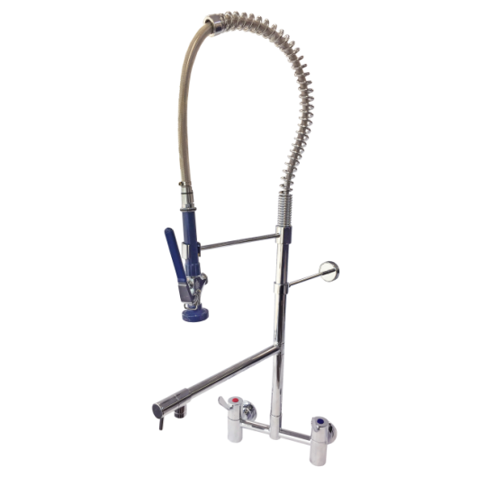Acqualine Wall Mount Pre Rinse Unit With Exposed Breech AQW1500