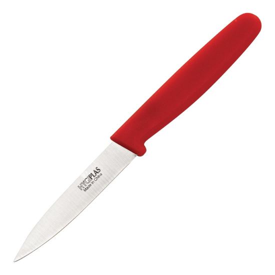 Hygiplas Red Paring Knife 7.5cm C542