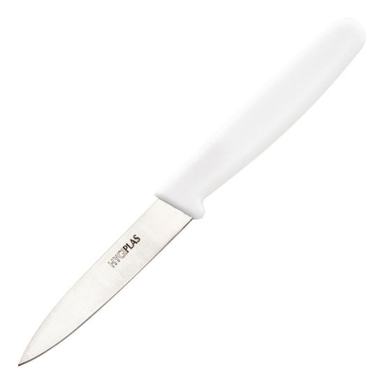 Hygiplas White Paring Knife 7.5cm C546