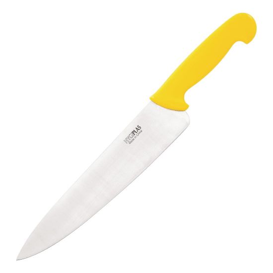 Hygiplas Yellow Cooks Knife 25cm C816
