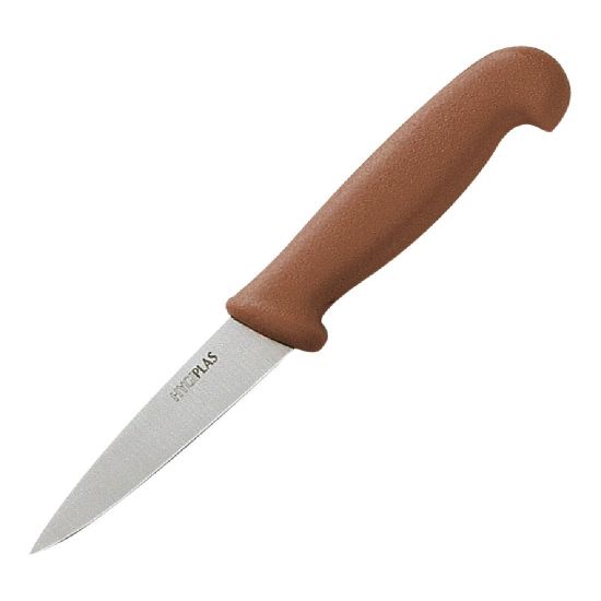 Hygiplas Paring Knife Brown 9cm C840
