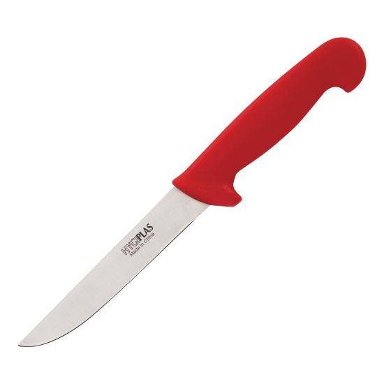 Hygiplas Red Boning Knife 15cm C890