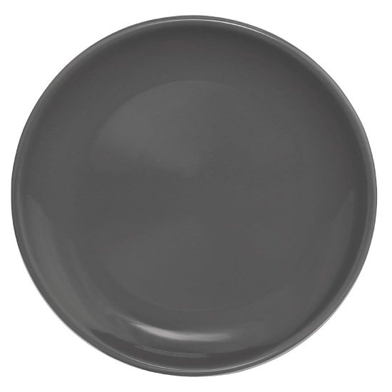 Olympia Cafe Coupe Plate Charcoal 250mm (Pack of 6) HC526