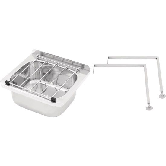 Cleaners Sink with Grate & Legs 31.2 Ltr