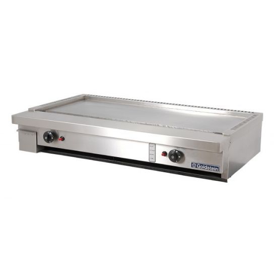 Goldstein 800 Series Griddle Plates Gas With Teppanyaki Style Surround - 610mm - Bench Model Gpgdb-24Tk