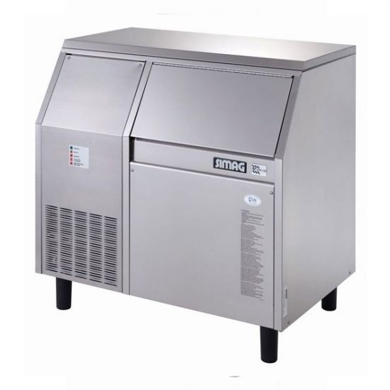 120kg/24hr Self-Contained Granular Ice Flaker Ice Machine Bromic IM0120FSCW