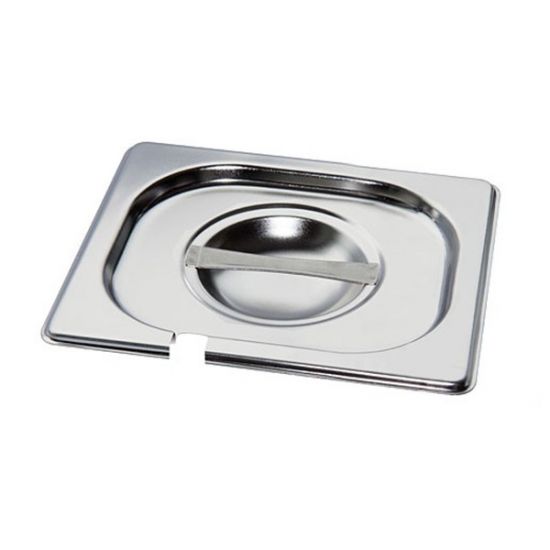 Mixrite Stainless Steel Lids With Cut For Spoon 325X265 P12000