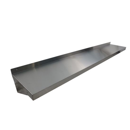 1522mm X 356mm Stainless Steel Wall Mounted Shelf