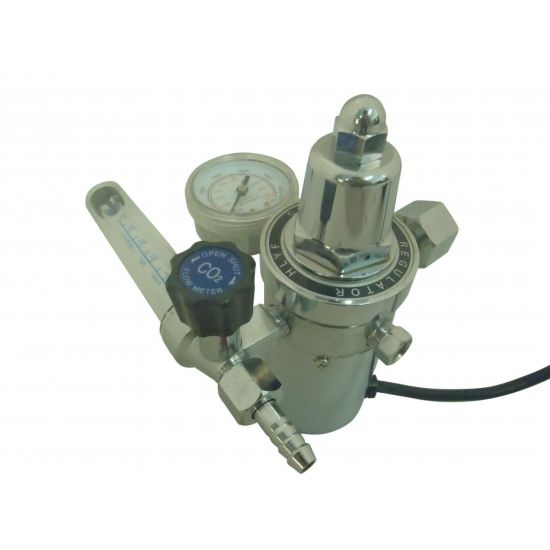 Electrical Co2 Flow Meter Gas Regulator W/ Heater For Tig Mig Welder