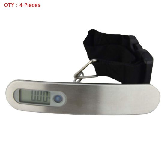 4X New Digital Portable Handy Stainless Steel Luggage Weighing Scale