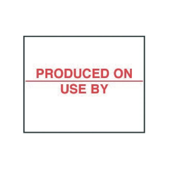 Produced On Labels (Pack of 14000) J330