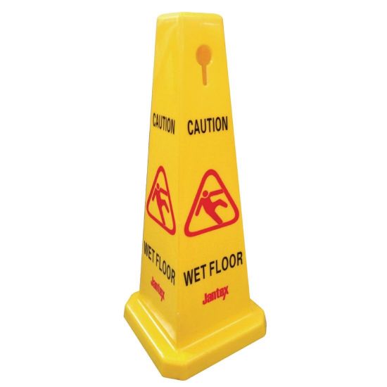 Jantex Cone Wet Floor Safety Sign L483