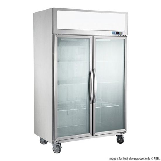 SUFG1000 Double Door Display Freezer